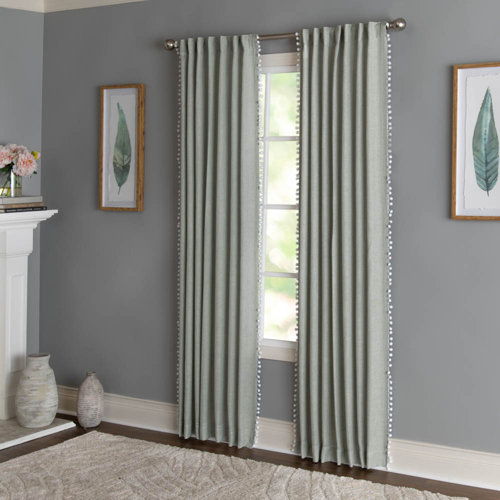 Wayfair Green Room Darkening Curtains Drapes You Ll Love In 2024   Wyola Polyester Room Darkening Curtain Panel 